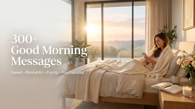 Good Morning Messages: 300+ Sweet, Funny & Romantic Texts (2026)