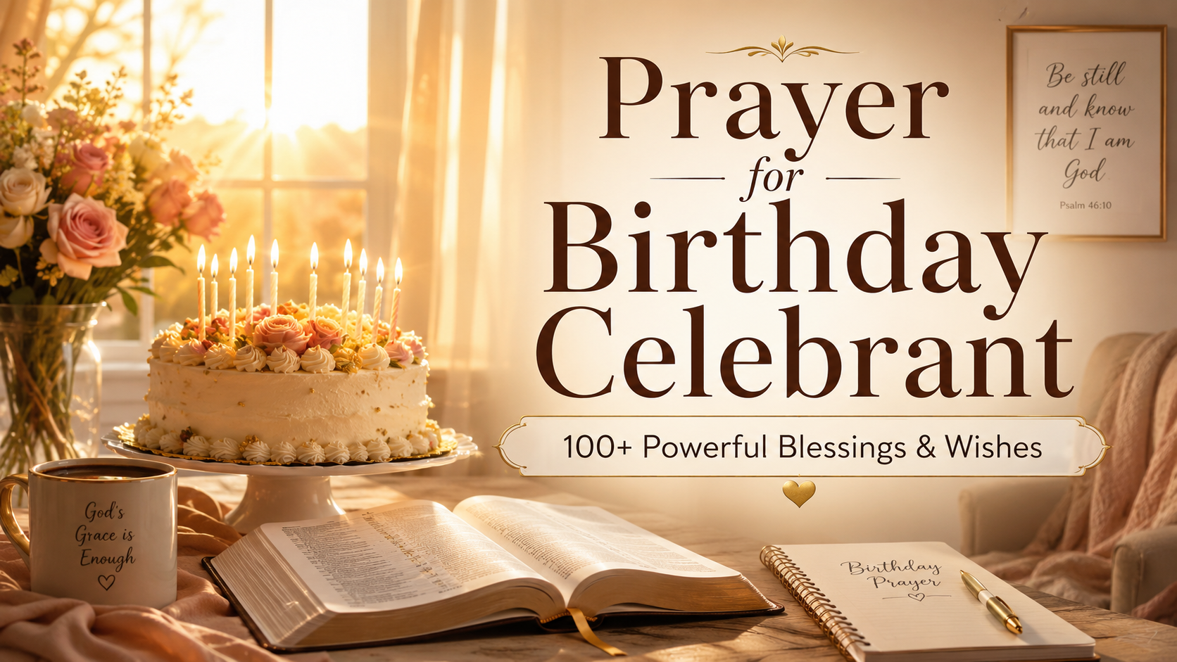 Prayer for Birthday Celebrant – Powerful Blessings & Wishes