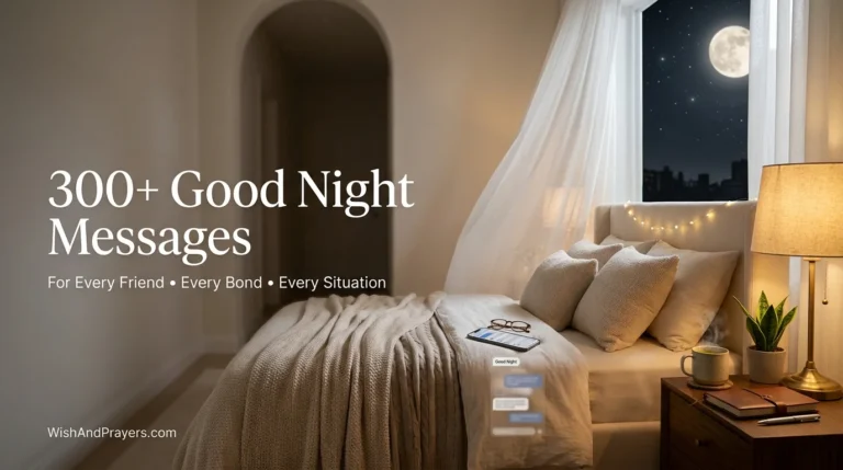 300+ Good Night Messages for Various Friends (Every Bond)
