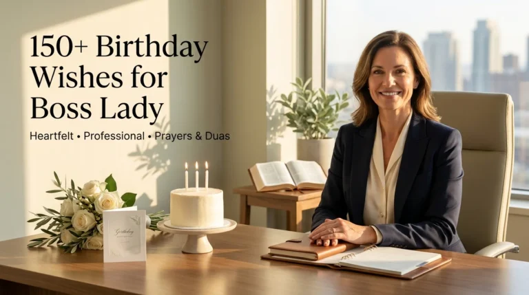 150+ Heart Touching Birthday Wishes For Boss Lady