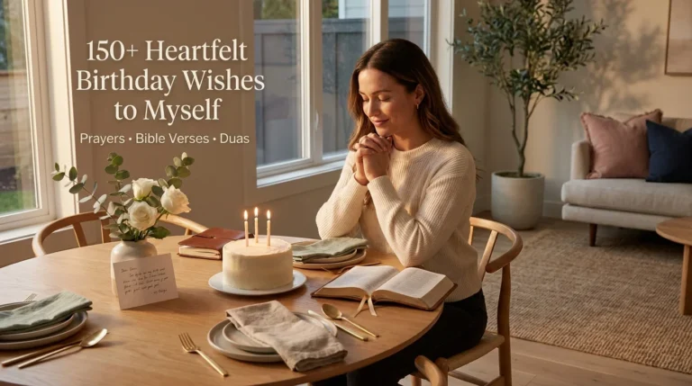 150+ Heartfelt Birthday Wishes to Myself with Prayers & Duas