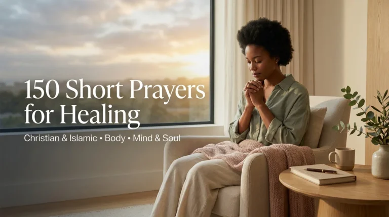 150 Short Prayers for Healing — Christian & Islamic (Body, Mind & Soul)