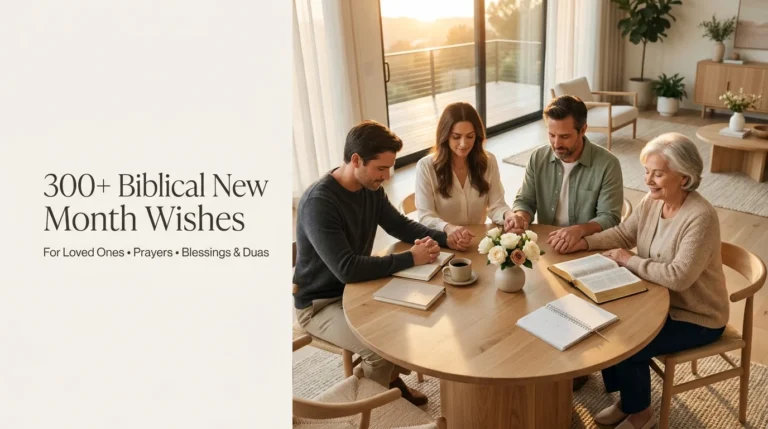 300+ Biblical New Month Wishes for Loved Ones (With Prayers & Duas)