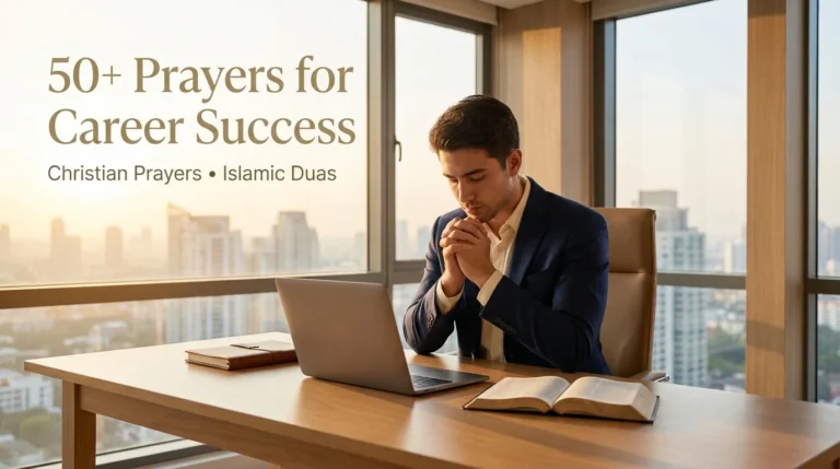 50+ Powerful Prayers for Career Success (Christian & Islamic)
