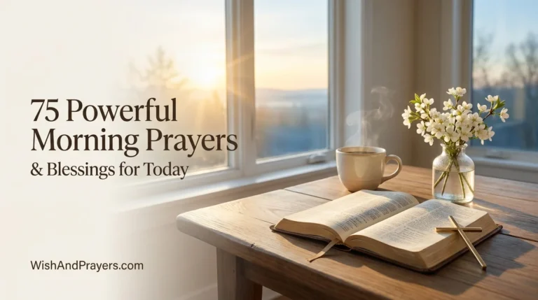 75 Powerful Morning Prayers and Blessings for Today