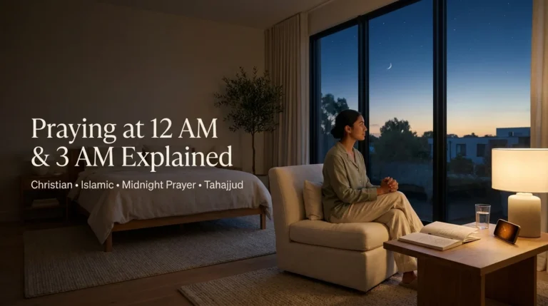 Praying at 12 AM and 3 AM Explained: Christian & Islamic Guide