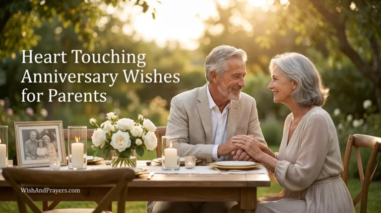 200+ Heart Touching Anniversary Wishes for Parents — With Prayers & Duas